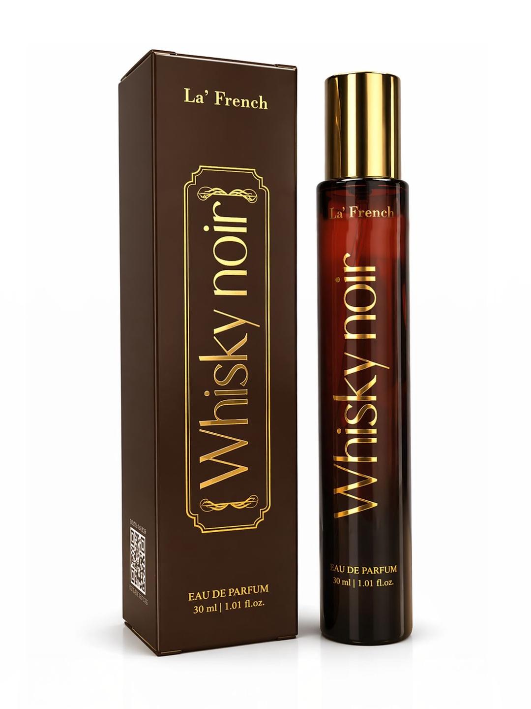 La French Men Whisky Noir Eau De Perfume - 30 ml - Image 1