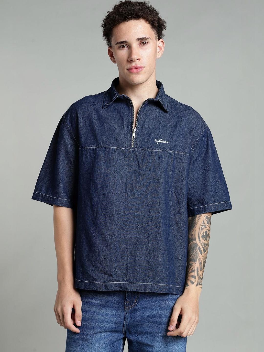 FOUL CHILD Men Boxy Casual Shirt - Image 1