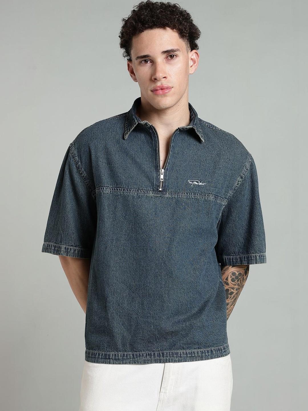FOUL CHILD Men Boxy Casual Shirt - Image 1