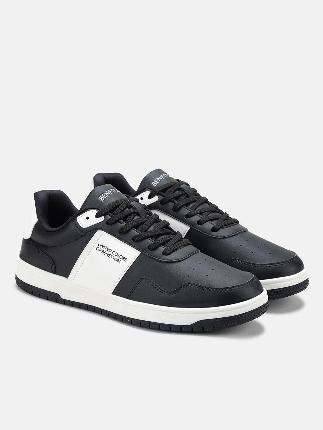 United Colors of Benetton Men PU Sneakers - Image 1