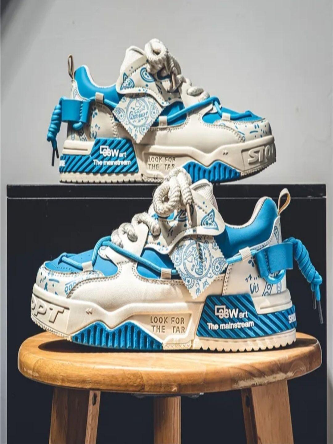 TIGONIS Men Printed Sneakers - Image 1