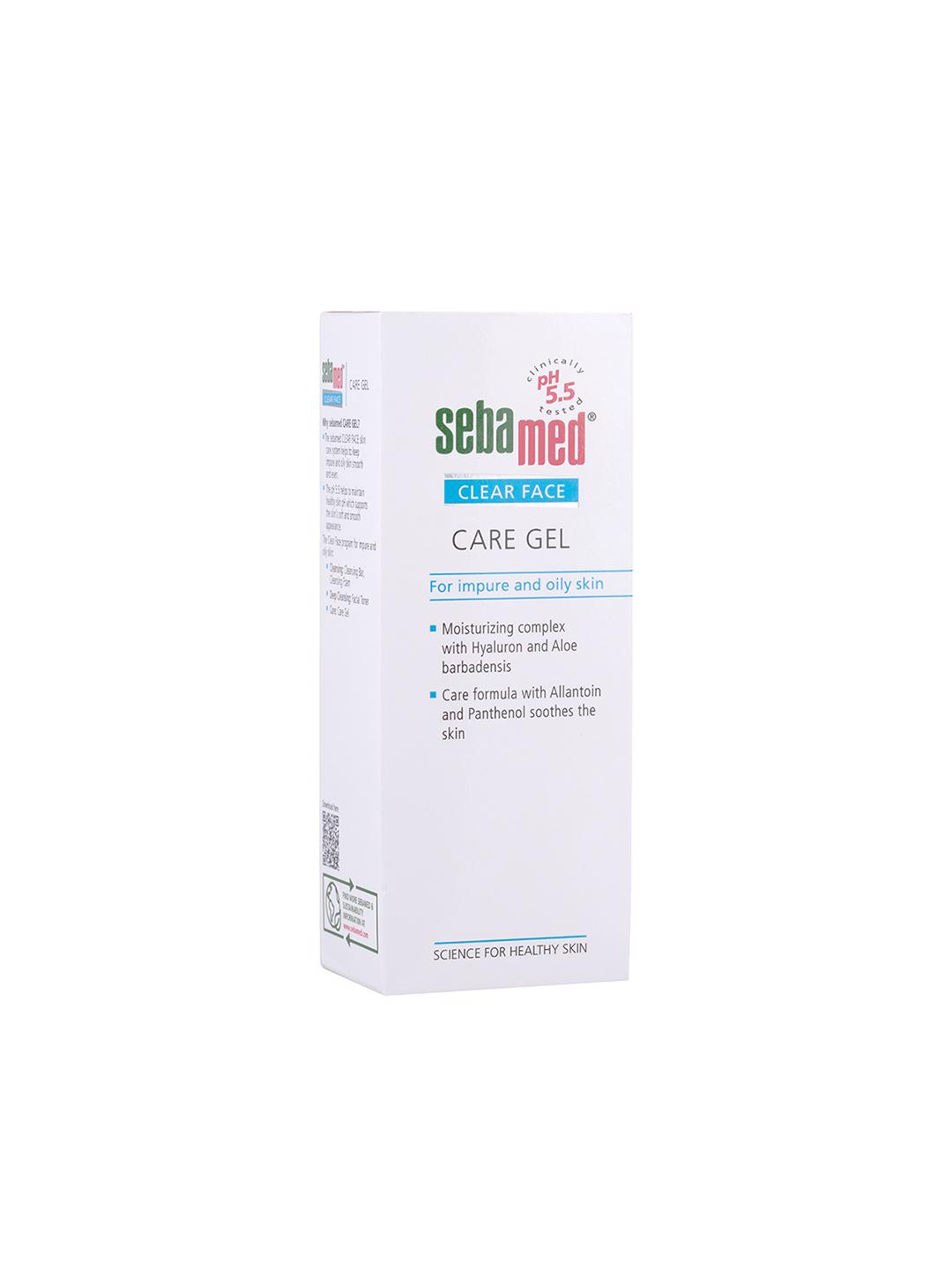 Buy Sebamed Clear Face Care Moisturizing Gel for Oily Skin with pH 5.5 - 50  ml - Serum and Gel for Unisex 10390059 | Myntra