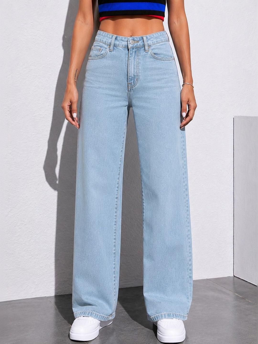 NOWI Women Straight Fit High-Rise Jeans - Image 1