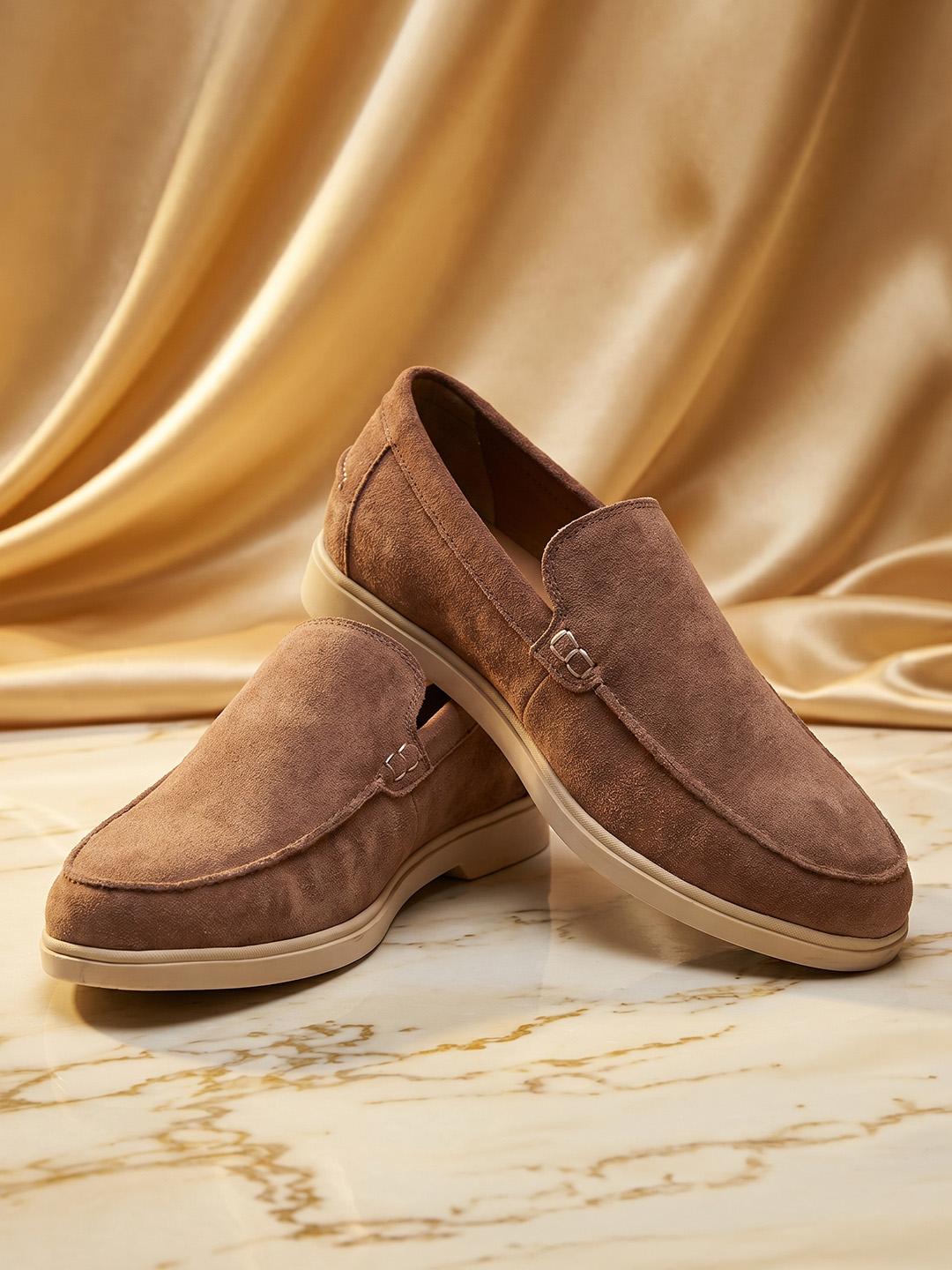 Kenneth Cole Men Suede Leather Loafers - Image 1
