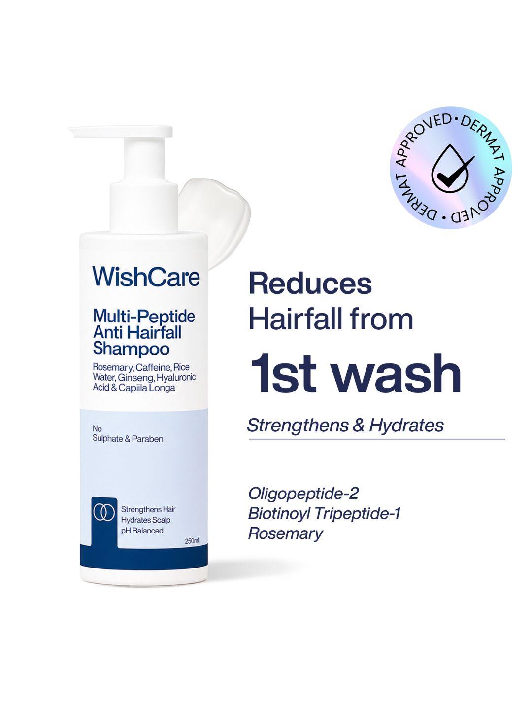 WishCare Multi Peptide Anti Hairfall Shampoo 250ml