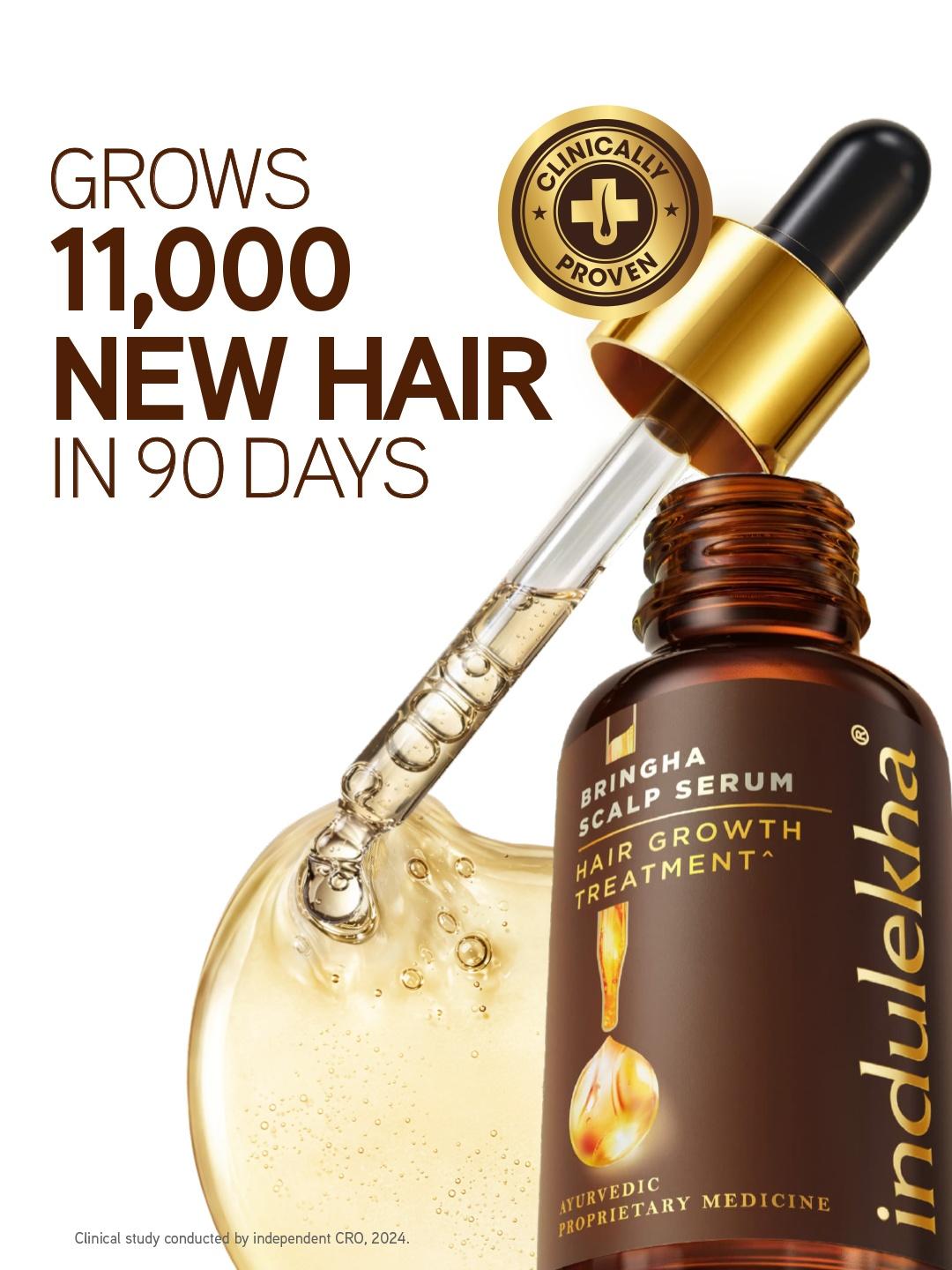 Indulekha Bringha Hair Growth Serum 30ml - Image 1