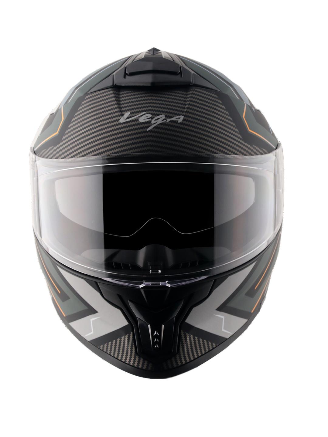 Buy Vega Zap Explore D/V ISI and DOT Certified Full Face Helmet