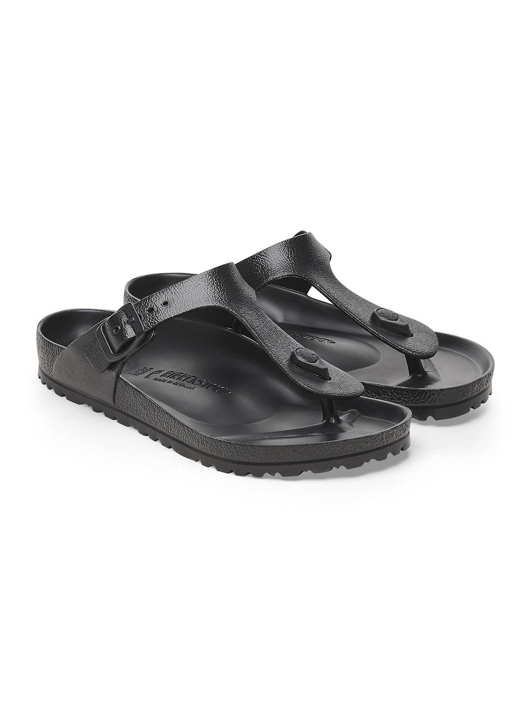 Birkenstock Unisex Black Gizeh Regular Width EVA Sandals - Image 1