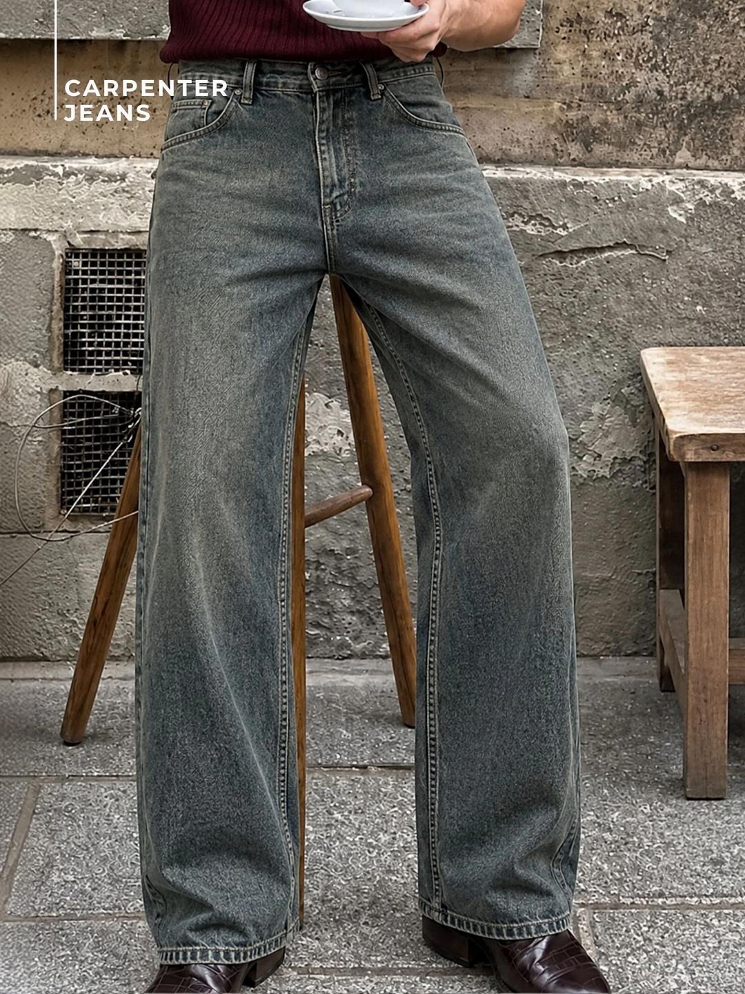 DENNISON Baggy Fit Carpenter Jeans - Image 1