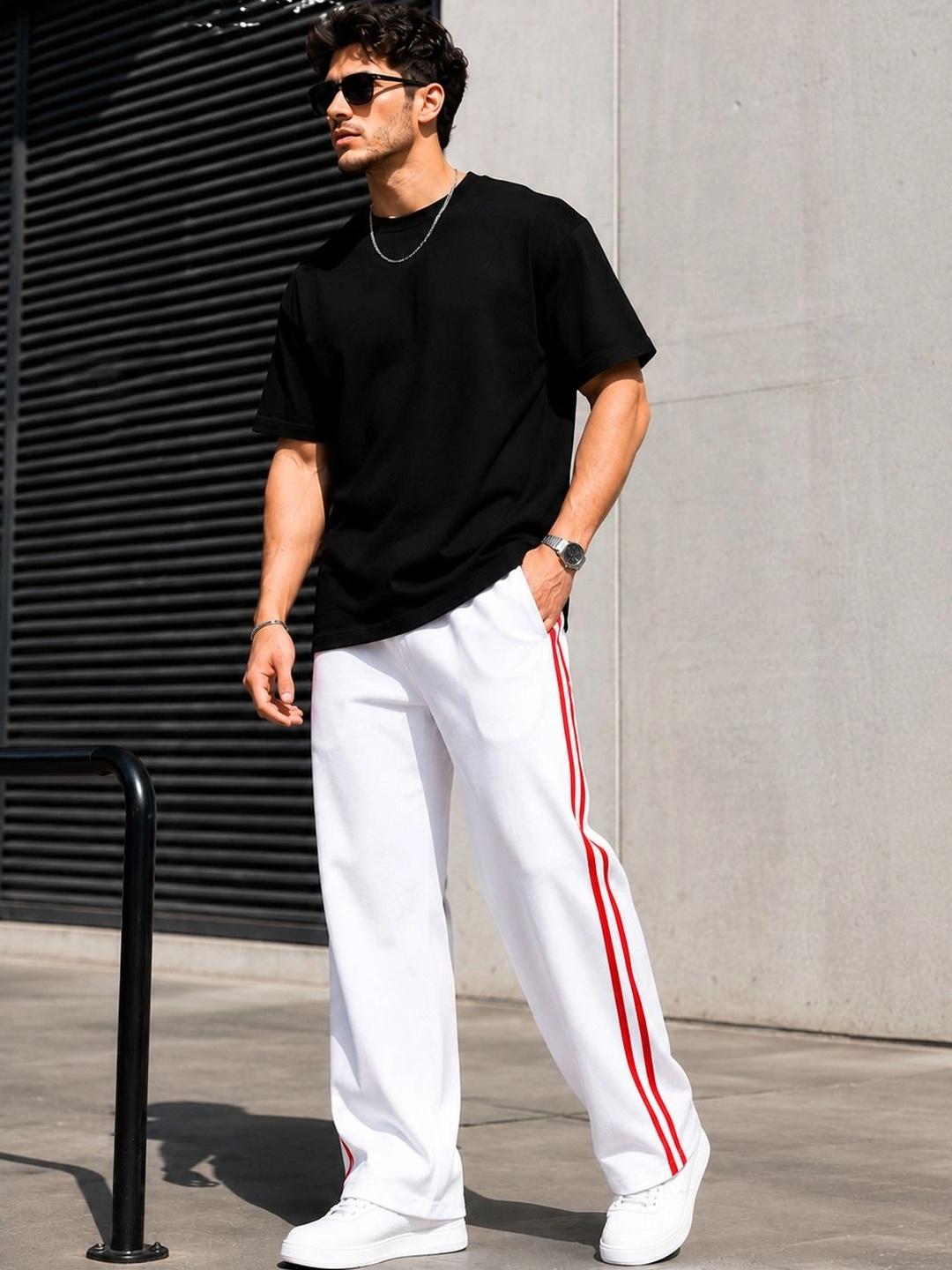 Roadster Men Relaxed Fit Antimicrobial Training Track Pants - Image 1