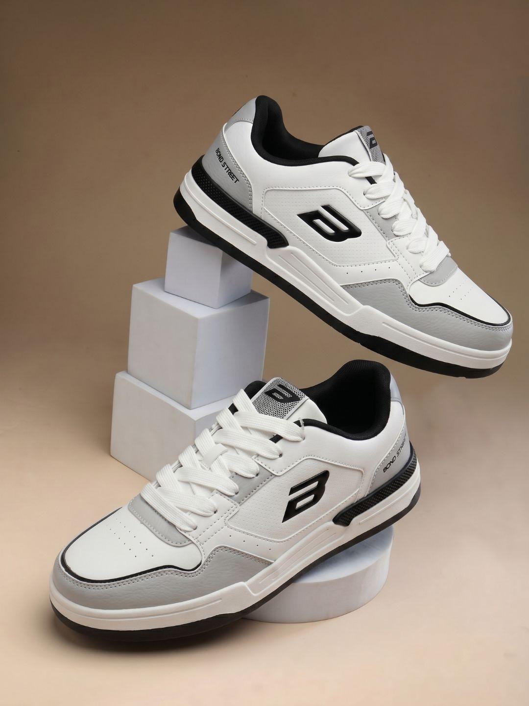 Bond Street By Red Tape Men Red Lace-Up Sneakers