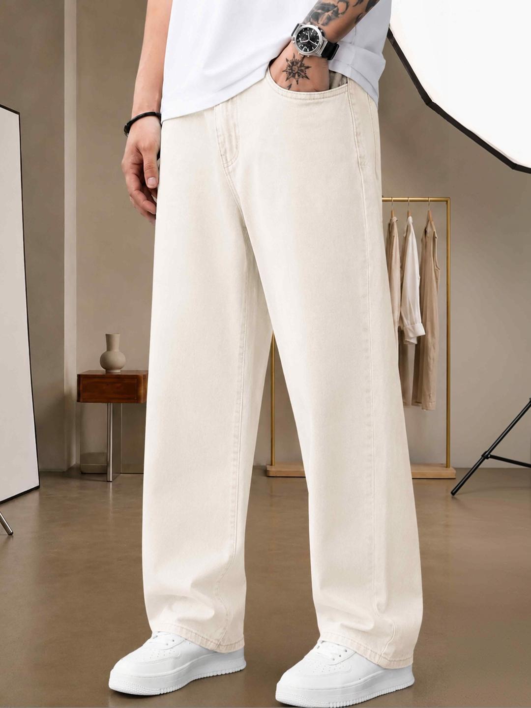 Roadster Men Comfort Straight Fit Mid-Rise Jeans - Image 1