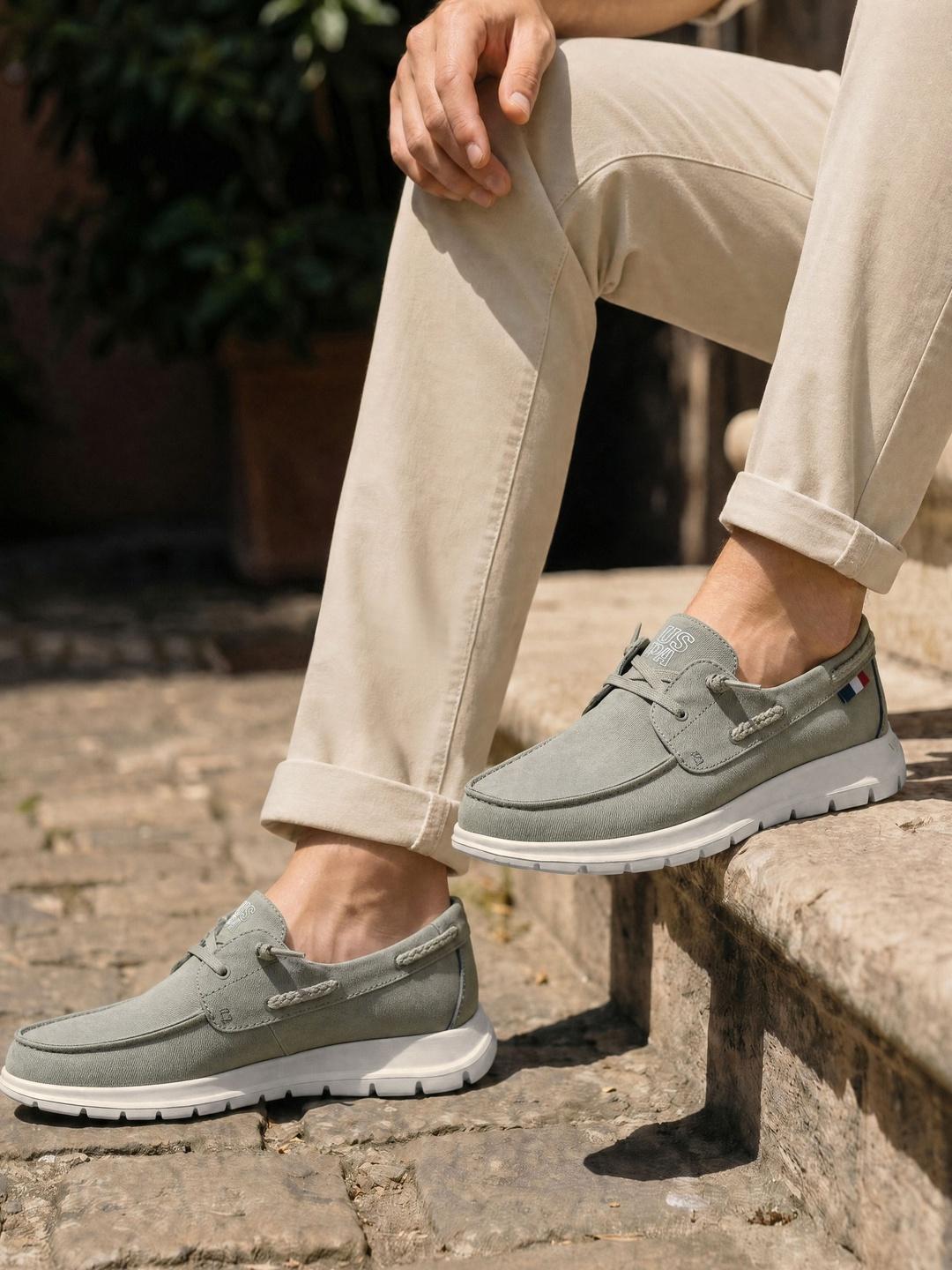 U.S. Polo Assn. Men CIRO Olive Travel Lite Sneakers