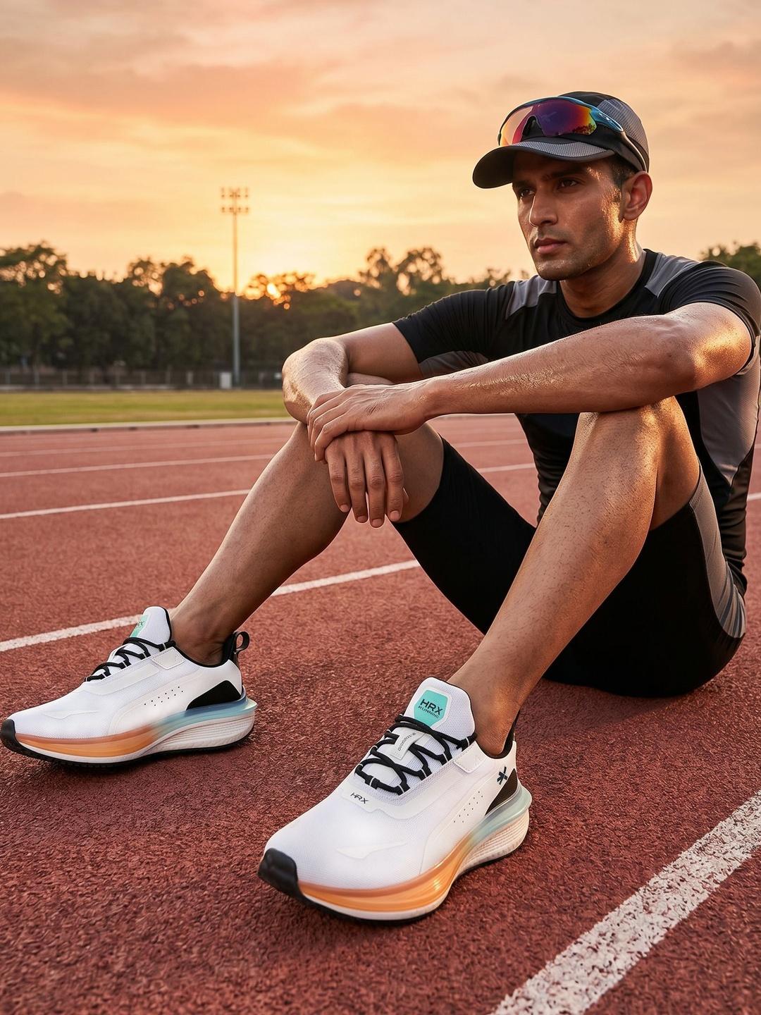 HRX by Hrithik Roshan Men Mesh Running Shoes - Image 1