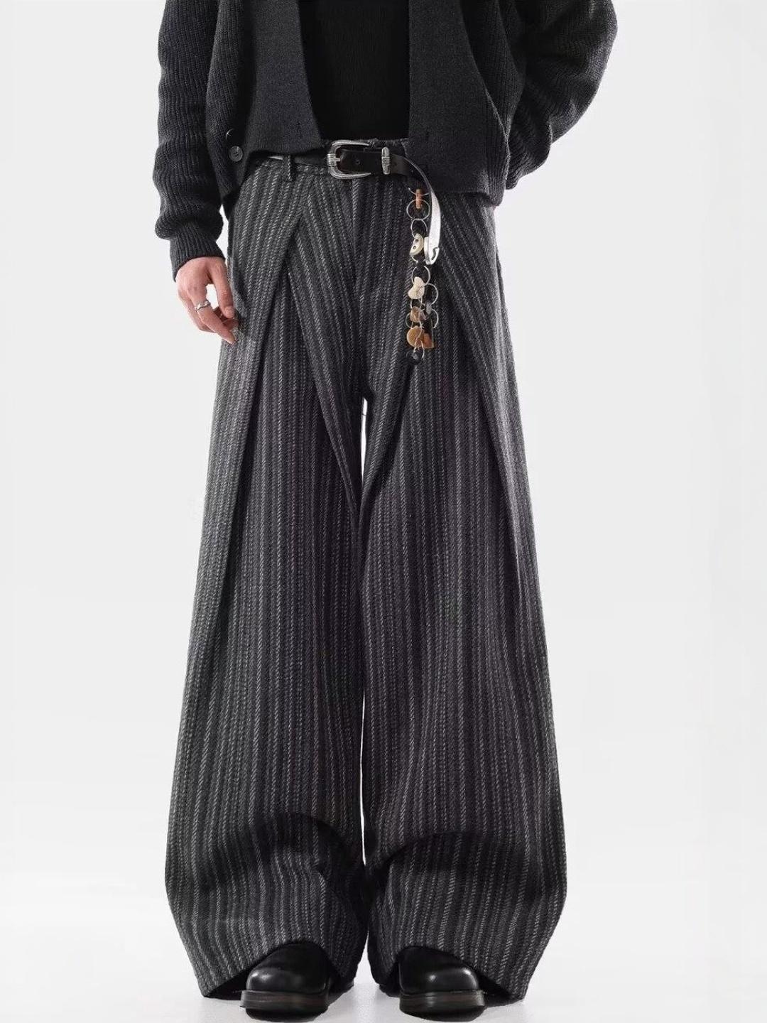 StyleCast Men Striped Trousers