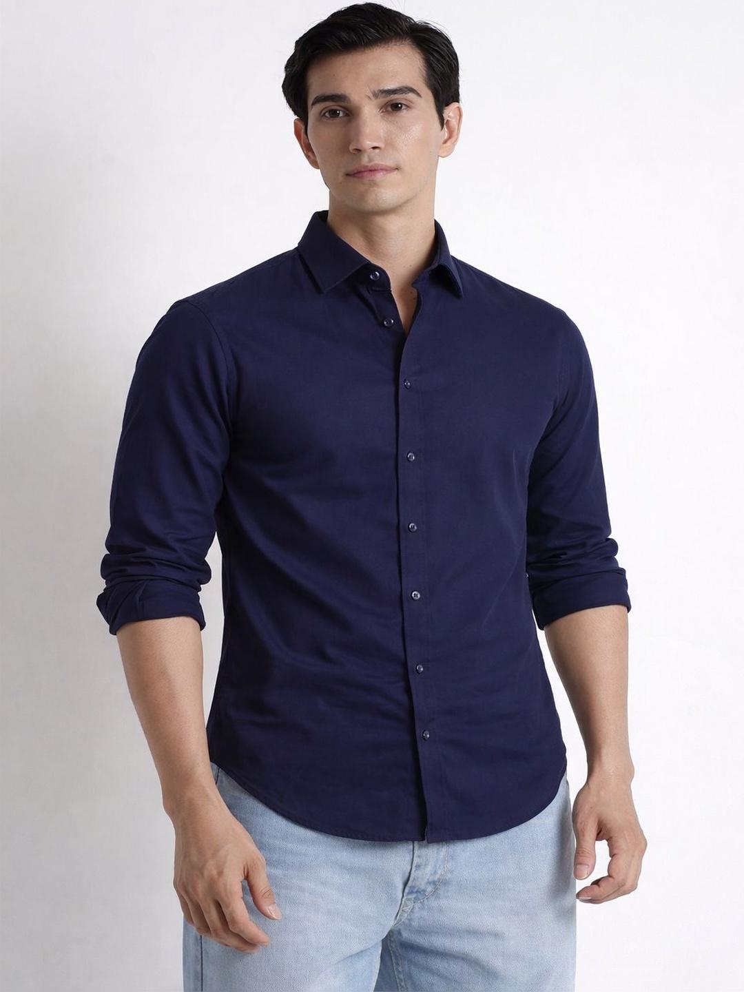 Lee Cross Men Slim Fit Casual Shirt - Image 1