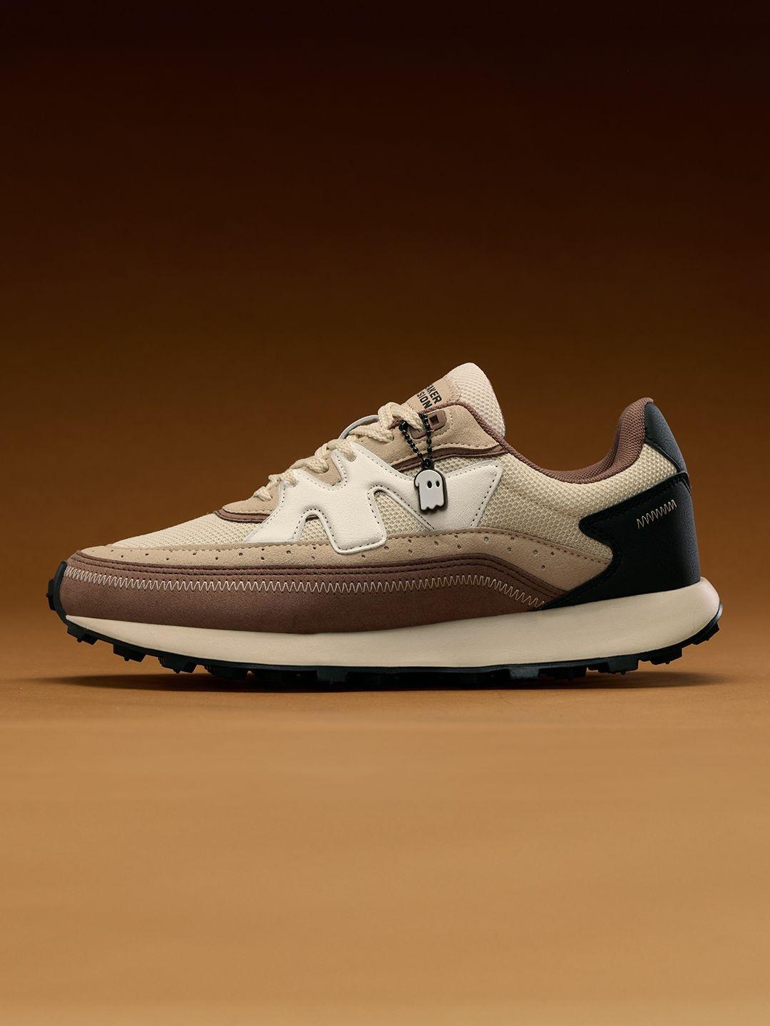 The Souled Store Women Colourblocked Suede Sneakers - Image 1