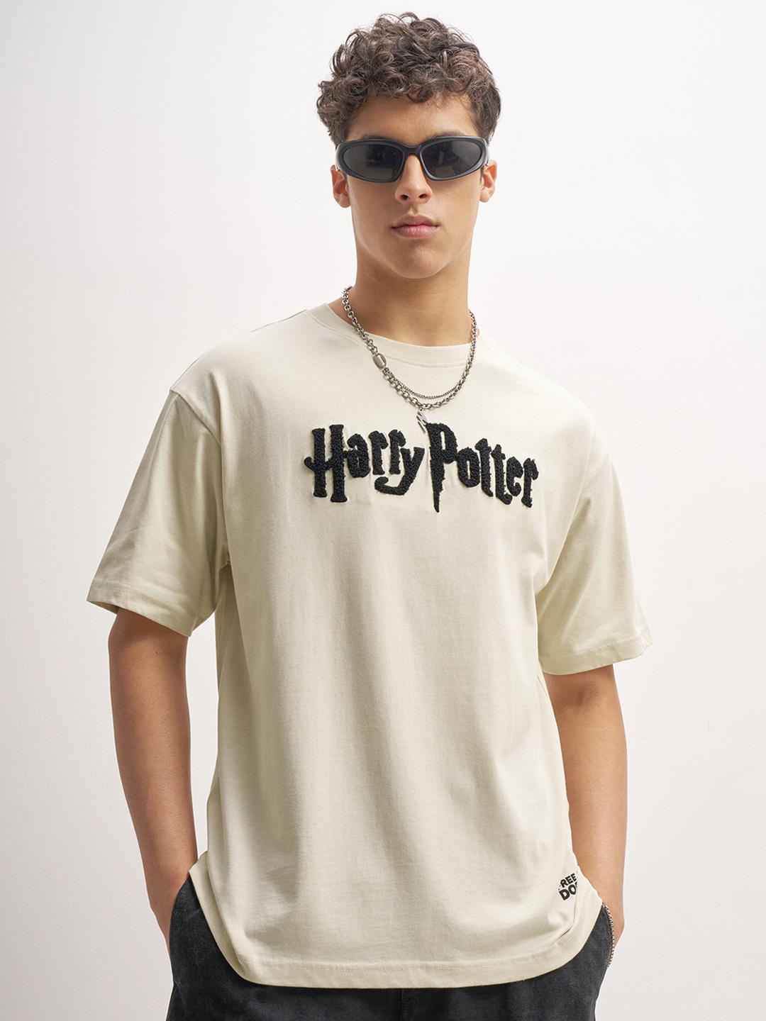 HIGHLANDER Men Printed Drop-Shoulder T-shirt