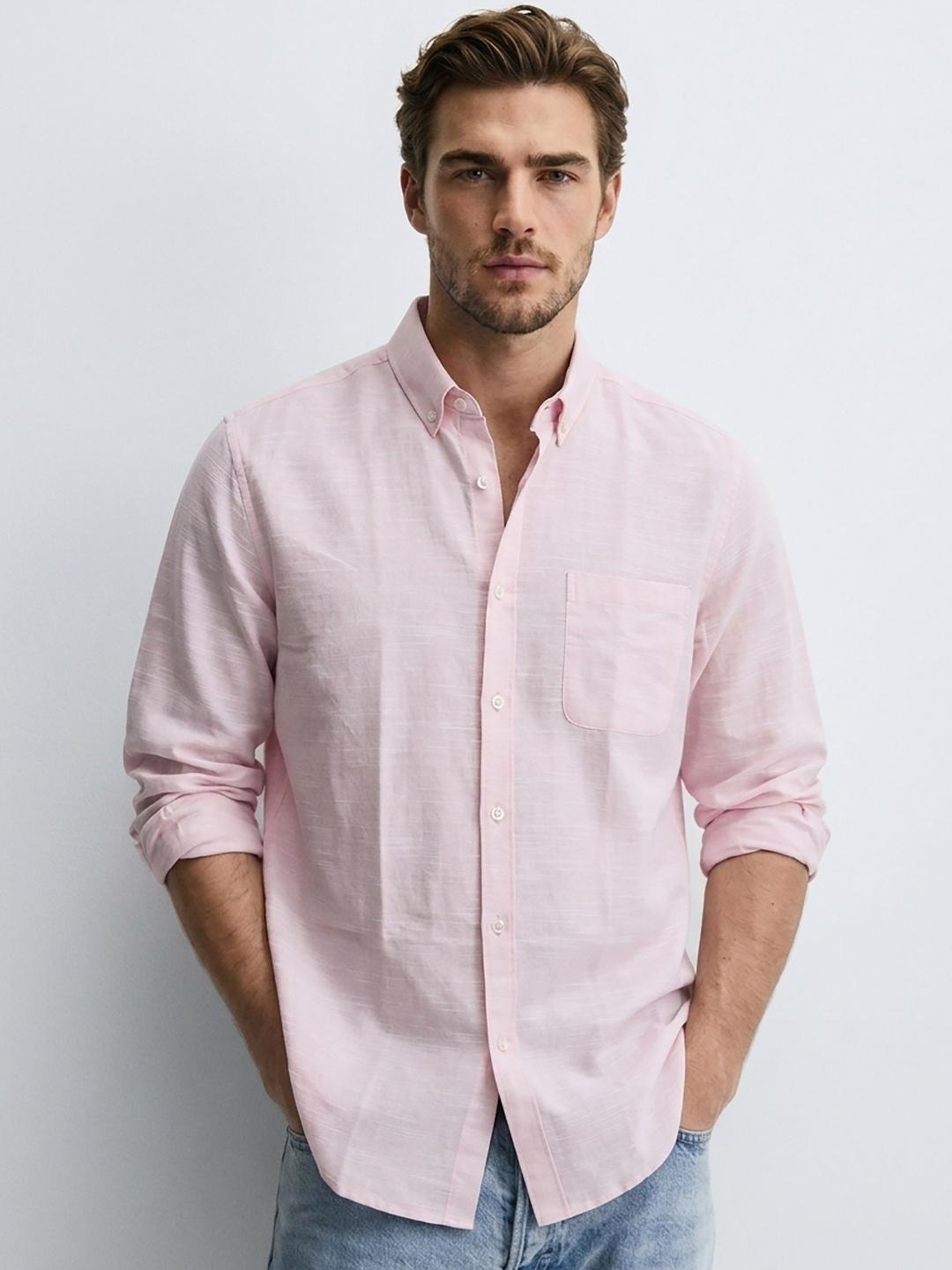 MISCHIEF MONKEY Linen Shirts for Men - Image 1