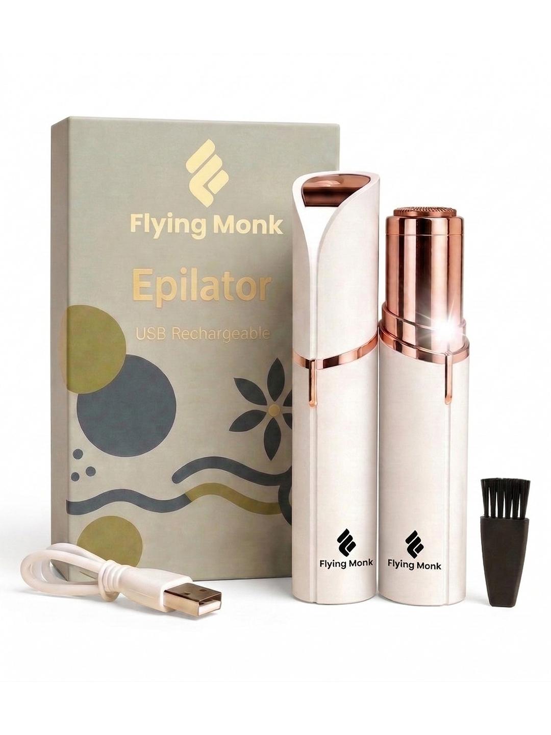 Flying Monk Lipstick Shape Electronic For Facial & Eyebrow Hair Removal Shaver