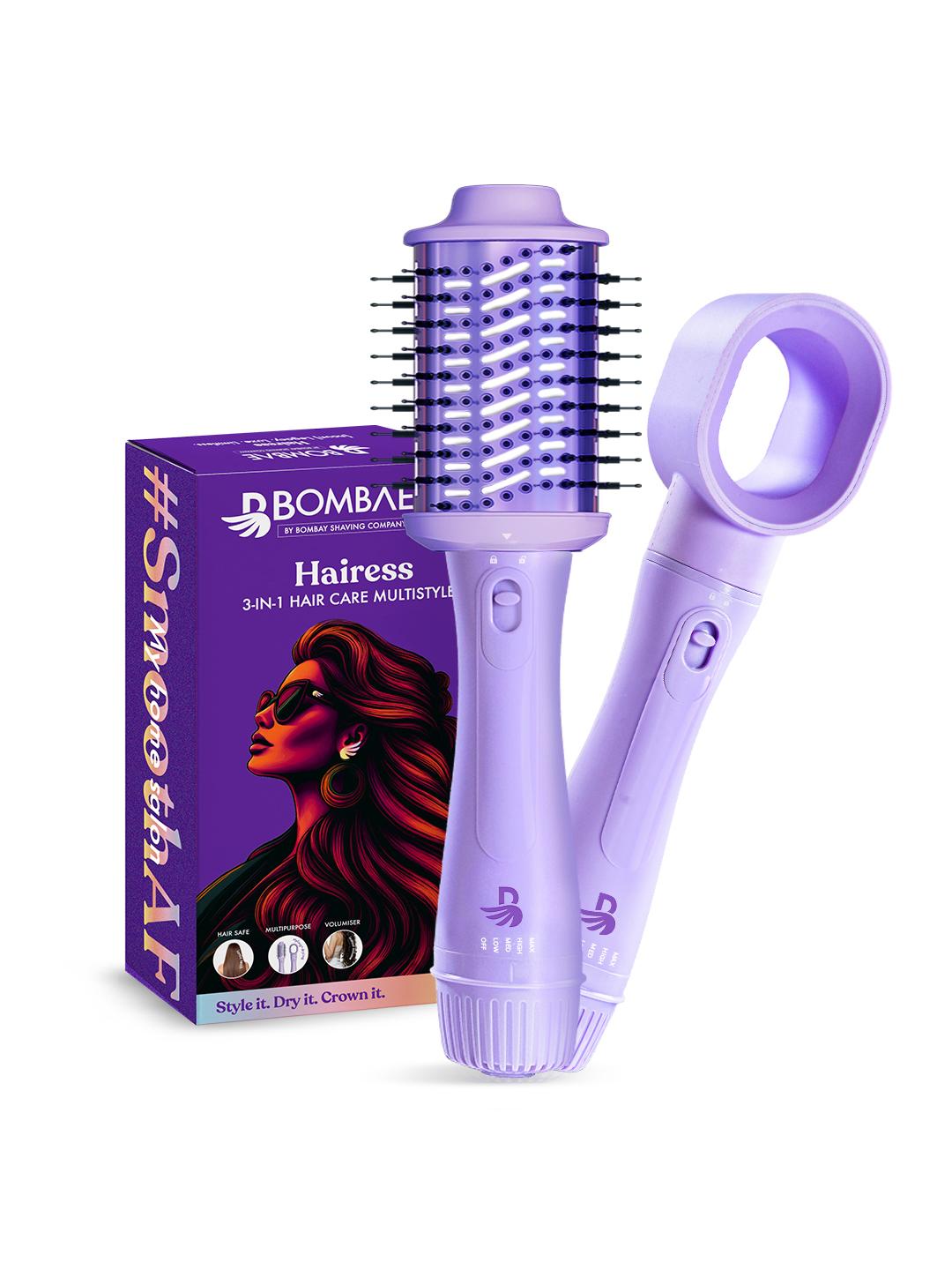 BOMBAE Hairess Ionic 3-In-1 Haircare Multistyler - Purple - Image 1