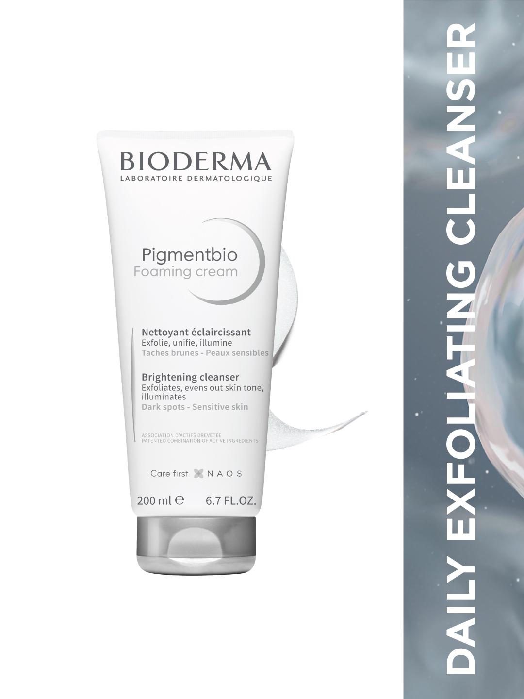 BIODERMA Pigmentbio Foaming Cream Brightening Exfoliating Cleanser