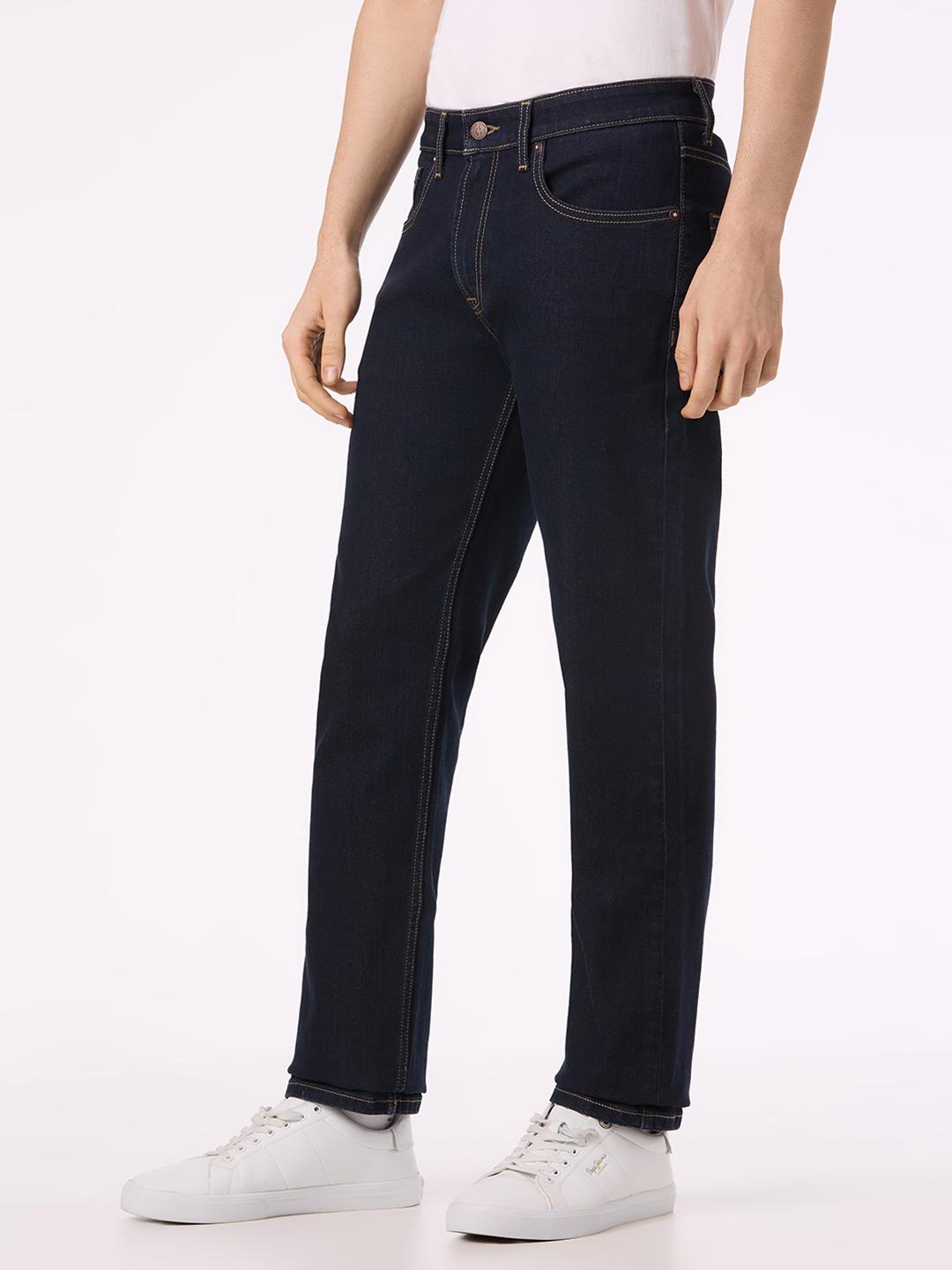 Pepe Jeans Men Holborne Straight Fit Mid-Rise Stretchable Jeans - Image 1