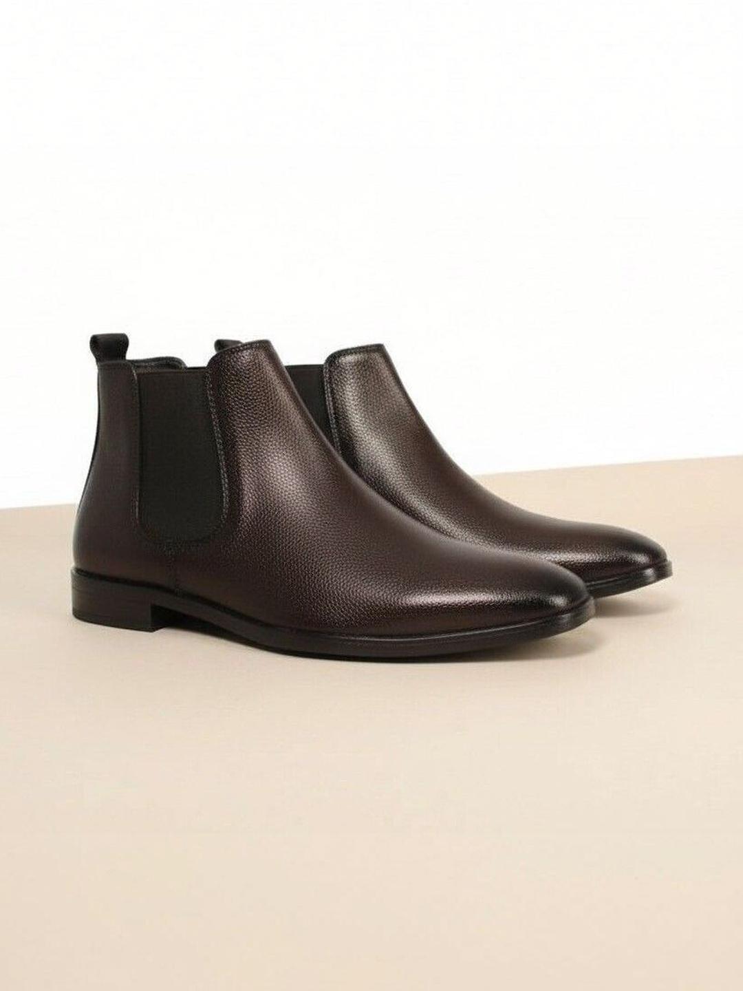 CLUB STYLE Men Leather Casual Shoes