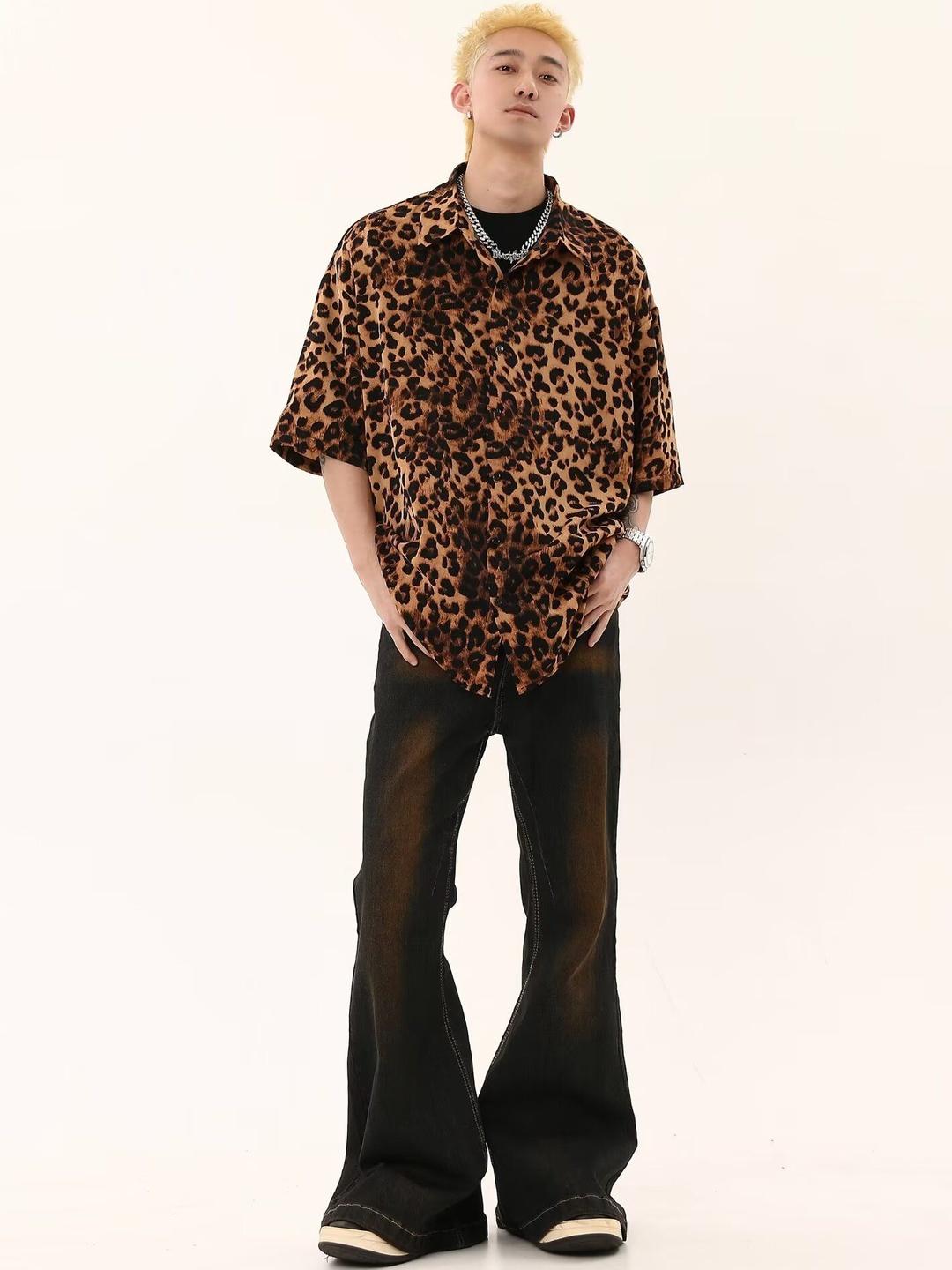 ANDREW HILL Men Animal Printed Casual Shirt - Image 1