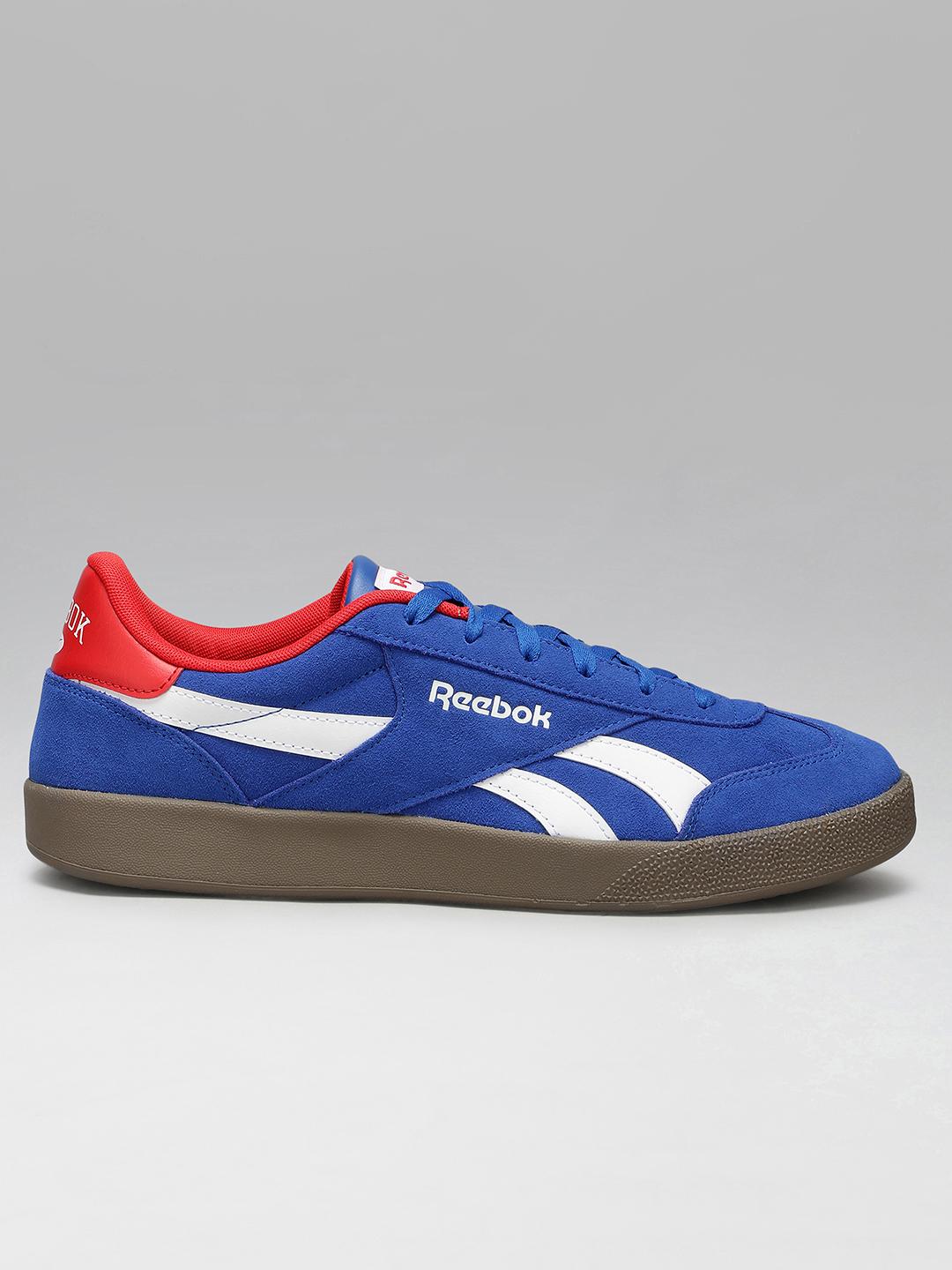 Reebok Unisex SMASH EDGE Striped Suede Sneakers - Image 1