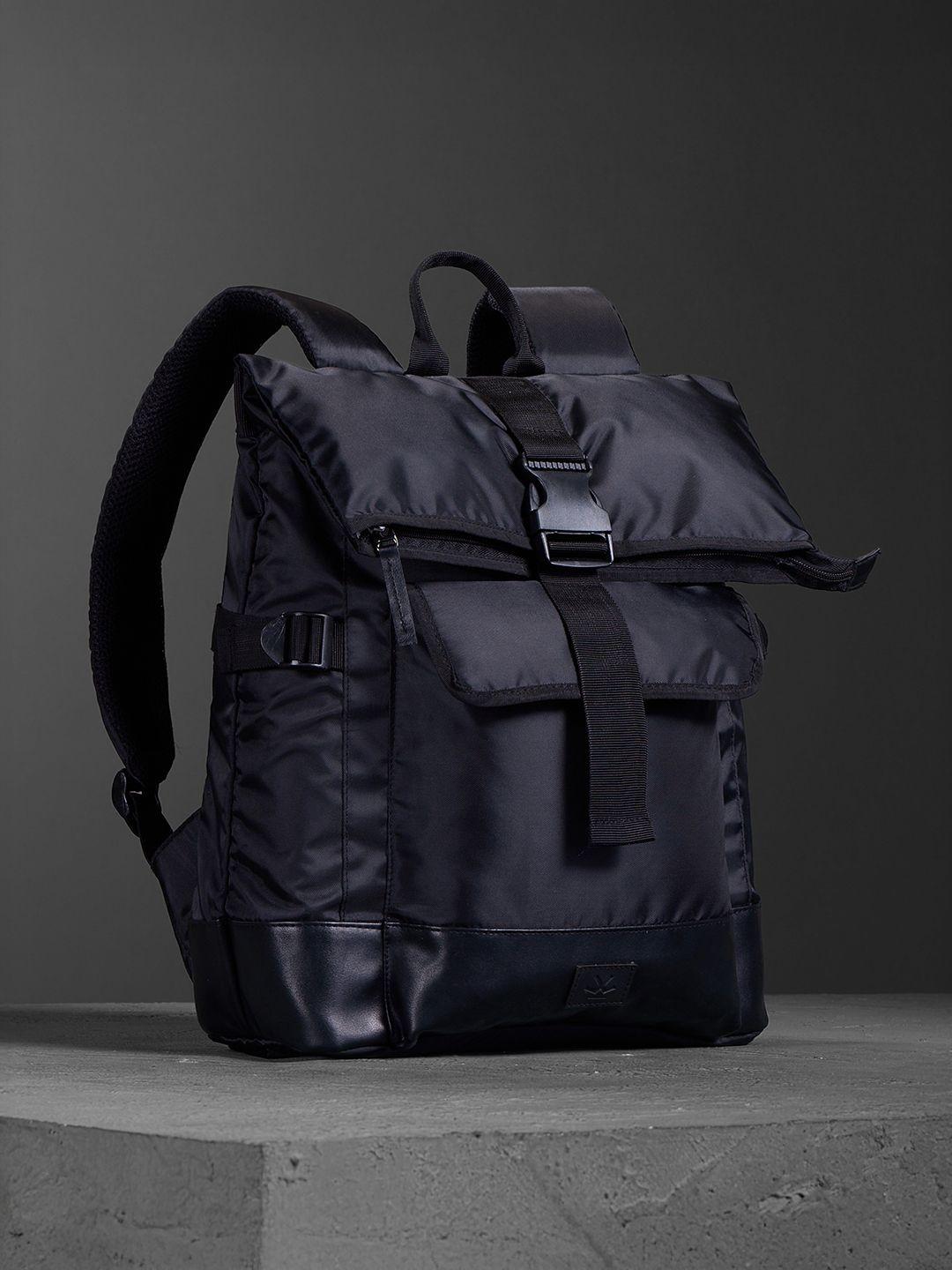 WROGN Men Padded Solid Backpack