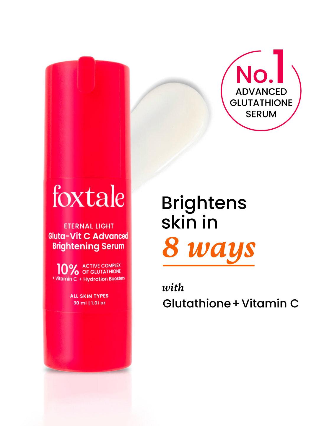magenta glutathione Buy FoxTale 10% Glutathione + Vitamin C Sensitive Skin Safe Brightening  Face Serum - 30 ml - Serum and Gel for Unisex 35836704
