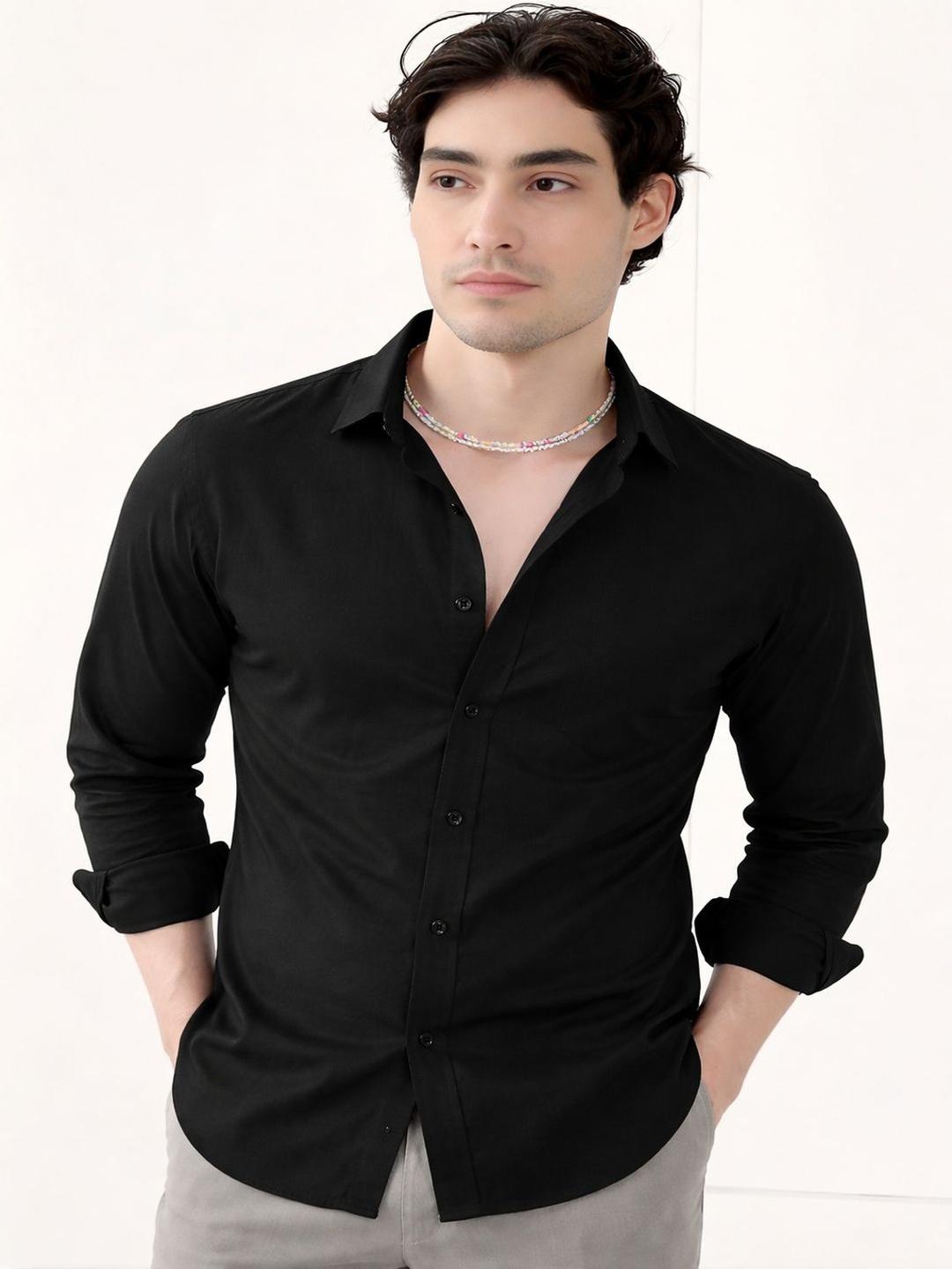 Lee Cross Men Classic Slim Fit Casual Shirt