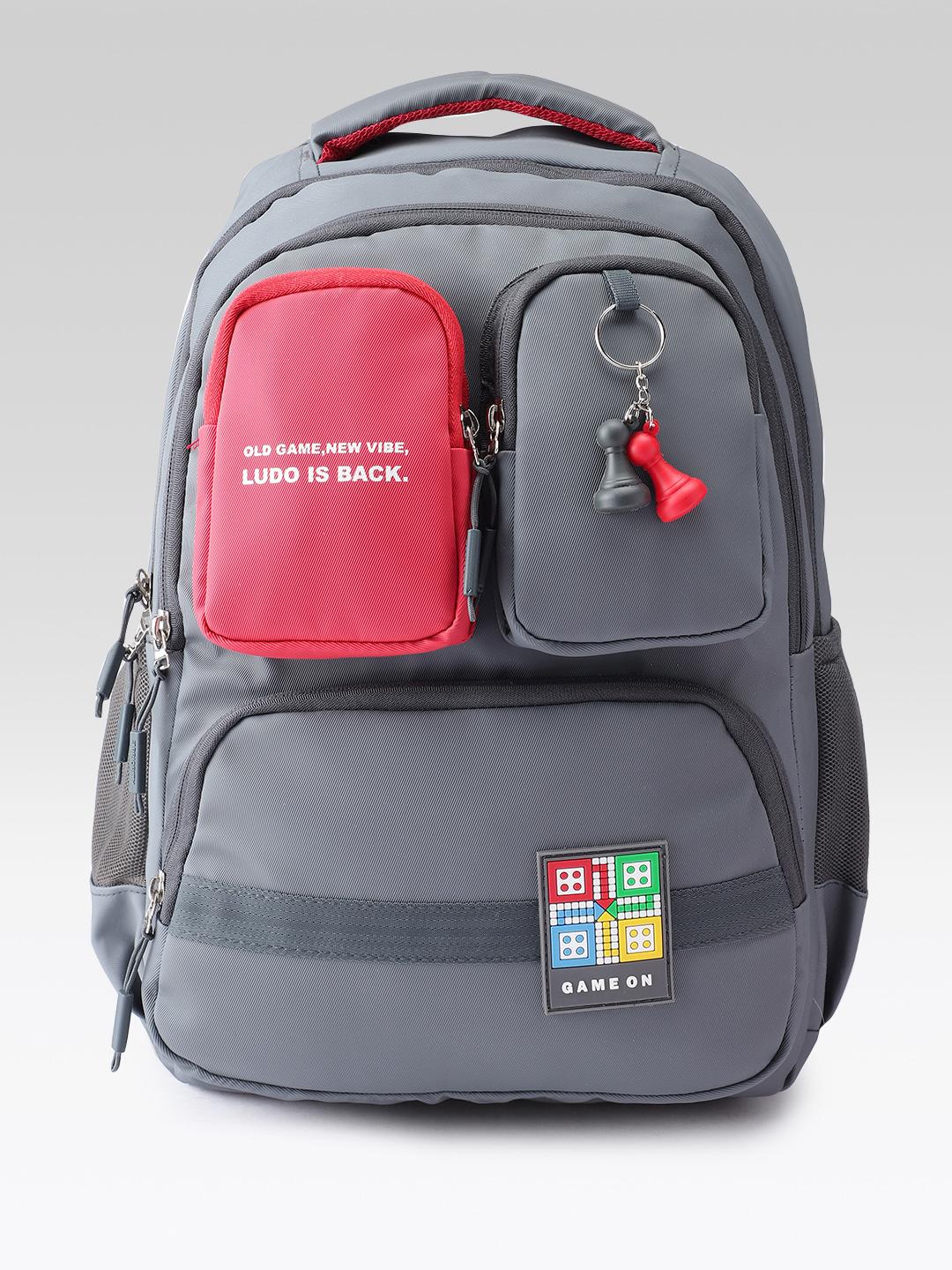 Priority Unisex Colourblocked Backpack - Image 1