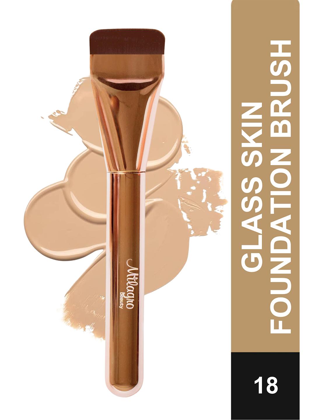 Buy Milagro beauty Glass Skin Foundation Brush - 18 - Face Brush