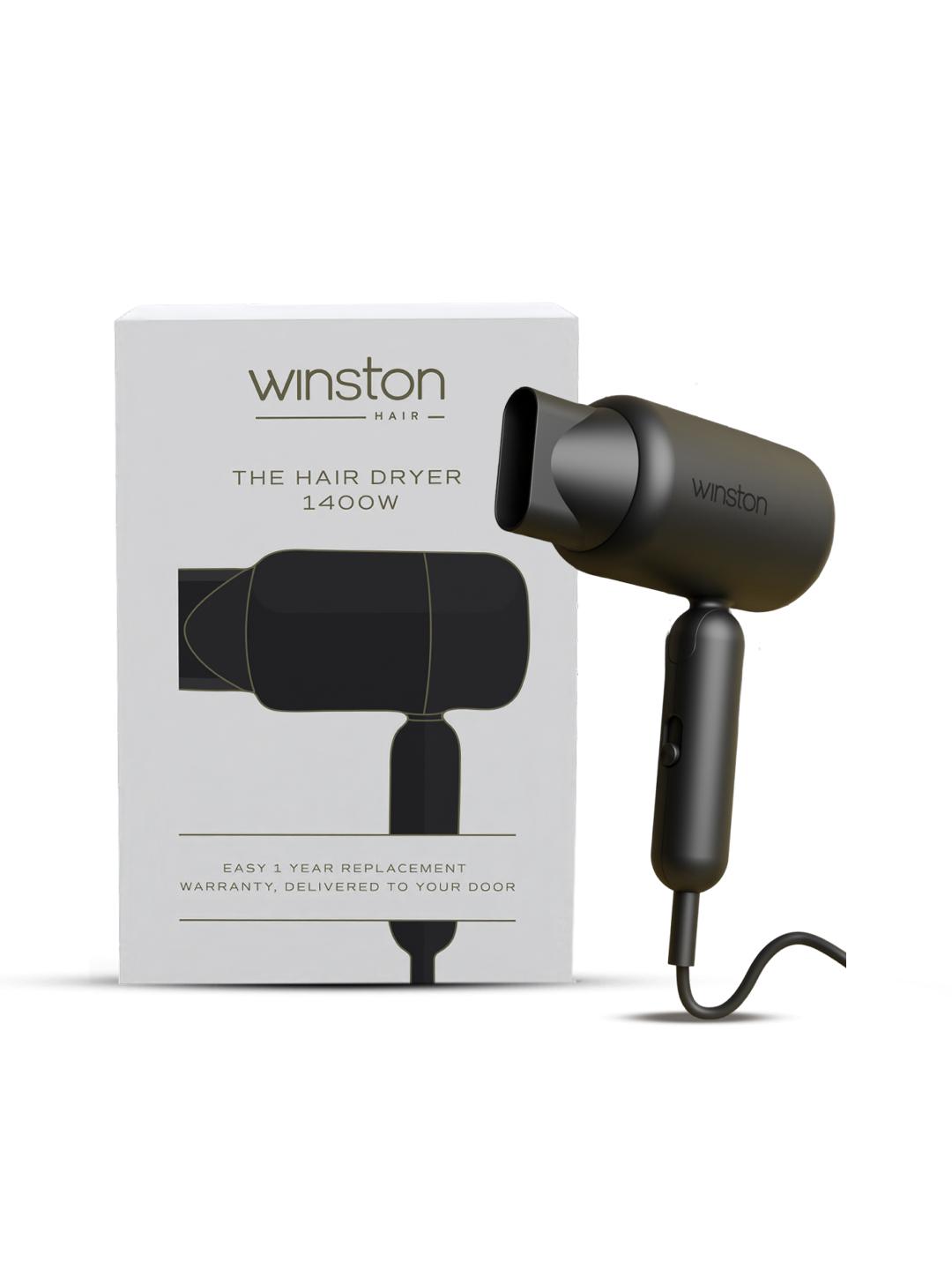 WINSTON Foldable Hair Dryer 3 Heat Settings Travel