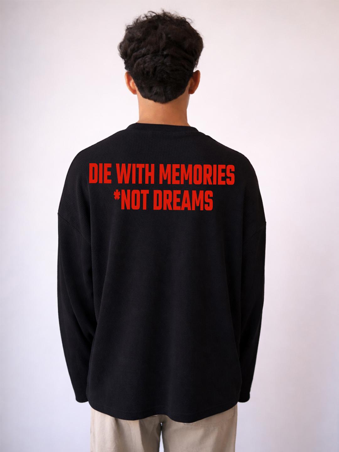 BDSQUARE Men Typography Drop-Shoulder Sleeves T-shirt