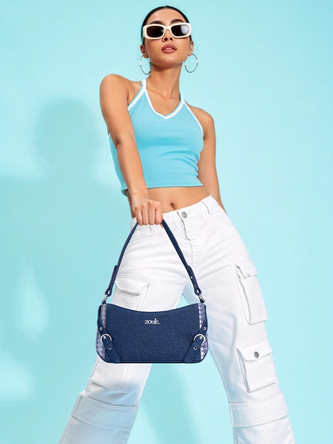 Wanted! 初版　帯付　bgs8.5 Buy Alt by Zouk Women Solid Baguette Buckle Detail Shoulder Bag