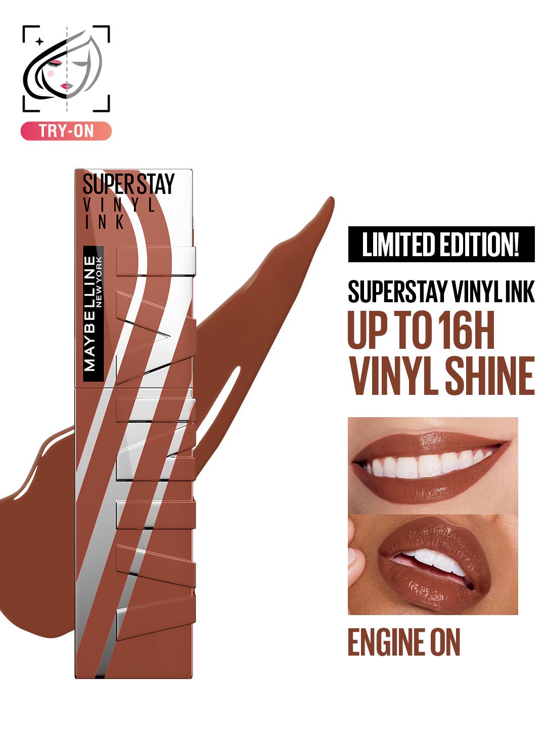 Maybelline Super Stay Vinyl Ink Racing Liquid Lipstick 4.2 ml - - Image 1