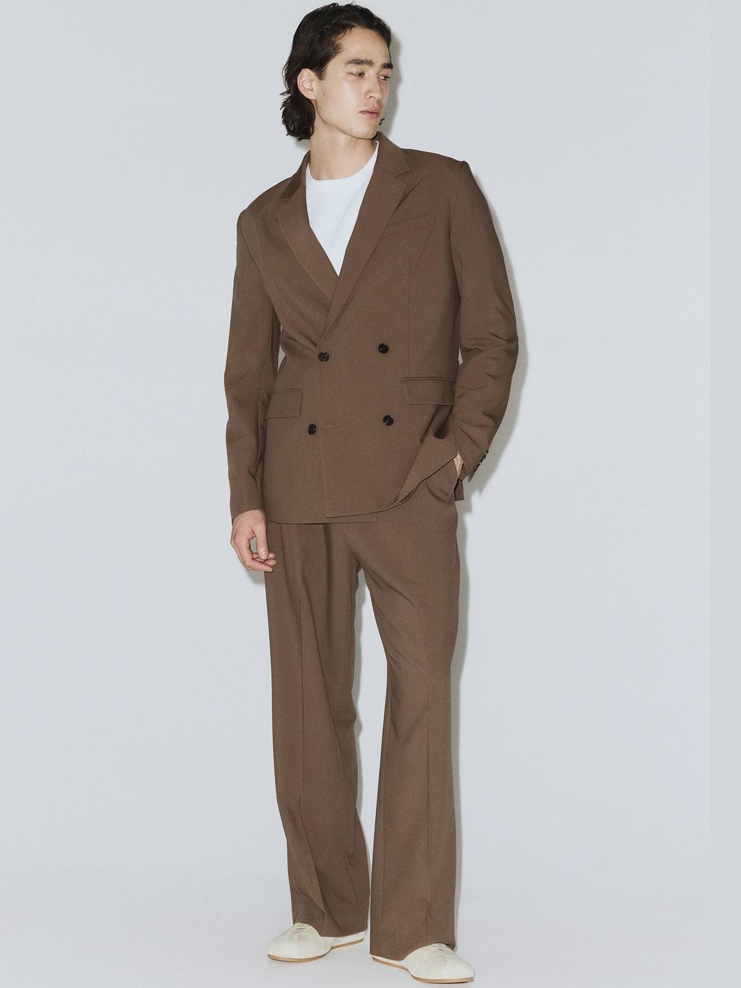 H&M MOVE Wrinkle Resistant Relaxed Fit Suit Jacket - Image 1