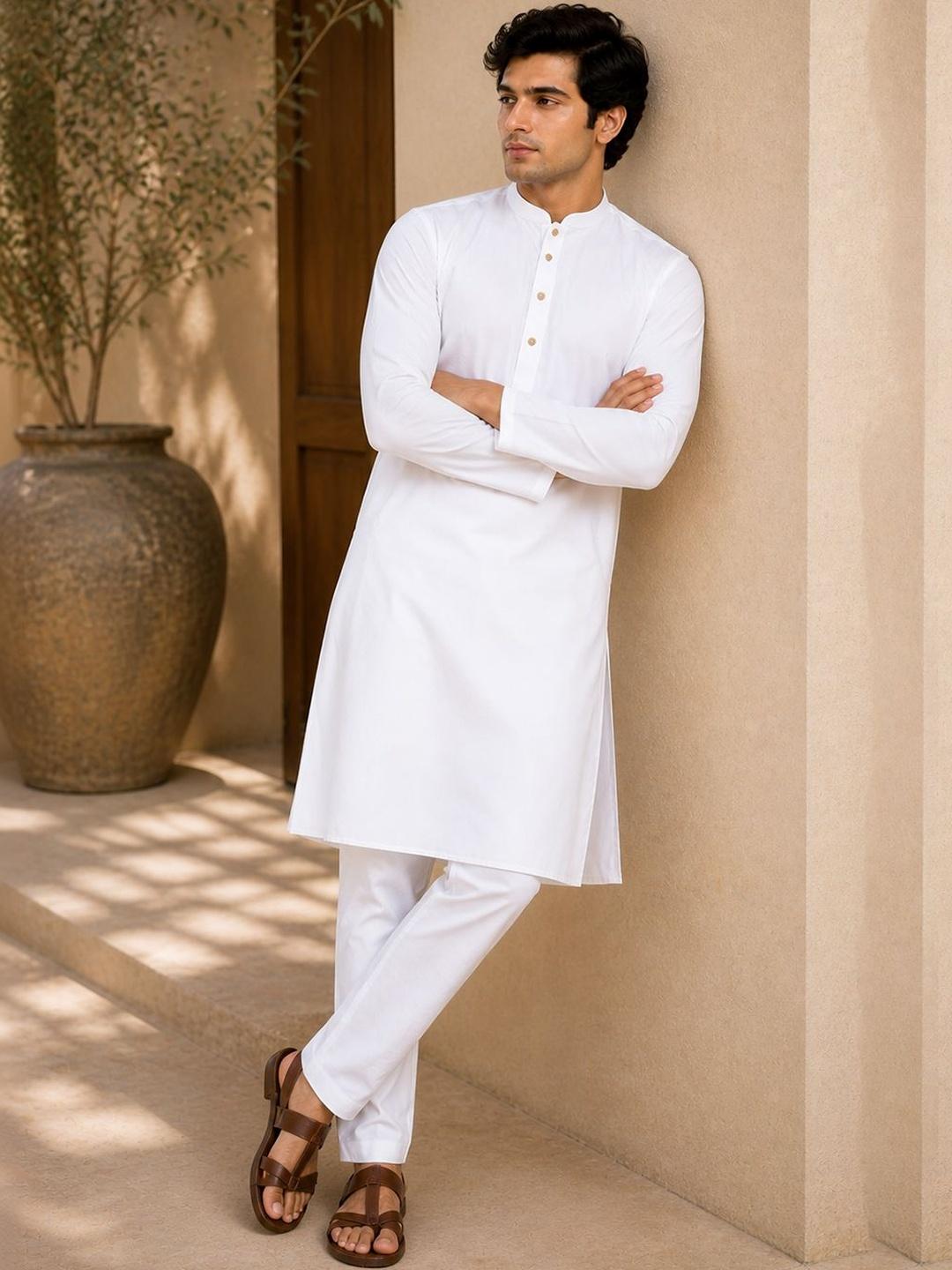 SONBAI Men Kurta