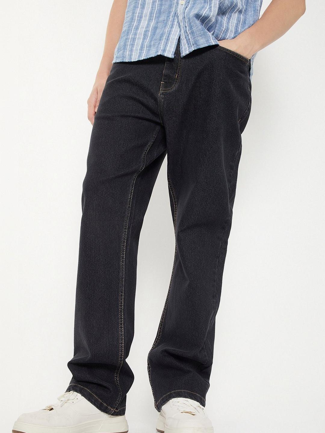 max Men Regular Fit Mid-Rise Jeans - Image 1