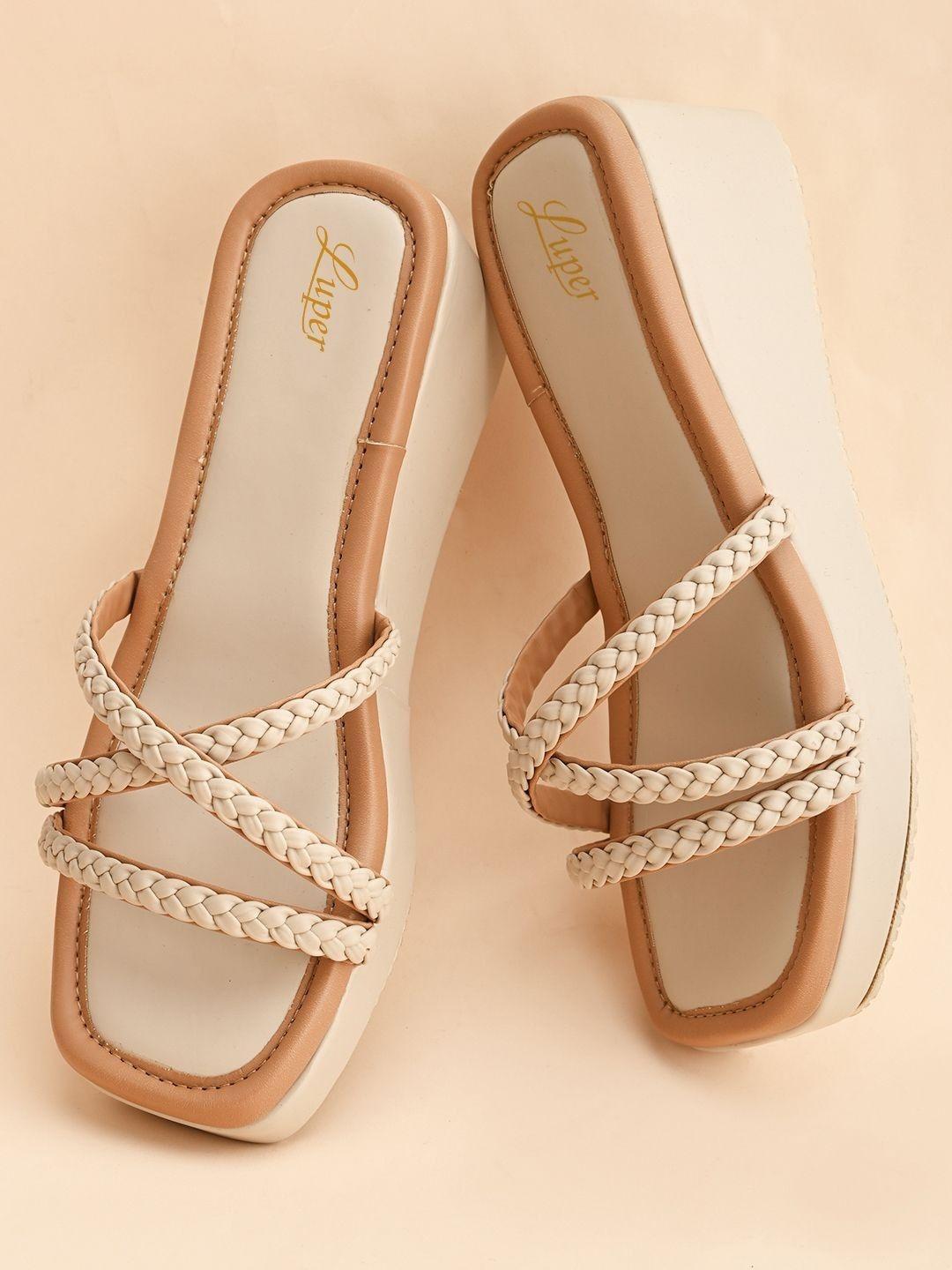 Luper Women Open Toe Flats - Image 1