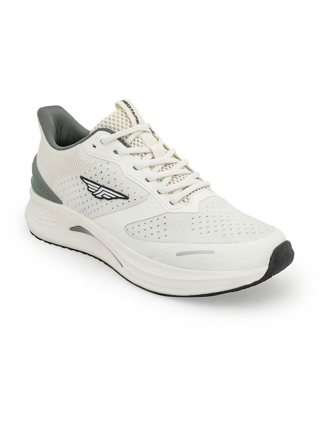 Red Tape Men Textile Walking Shoes Red
