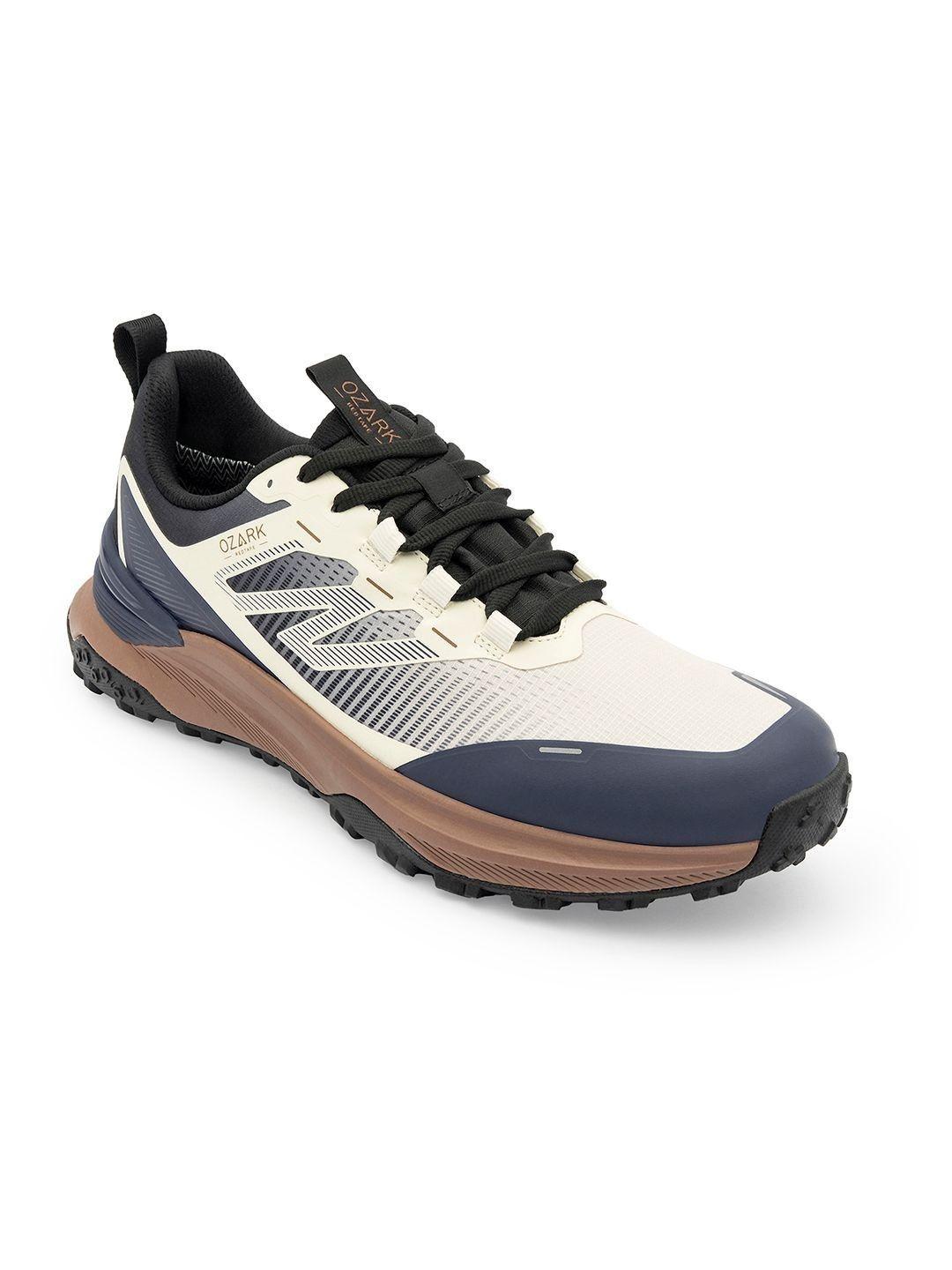 Red Tape Men Mesh Trekking Non-Marking Shoes Red