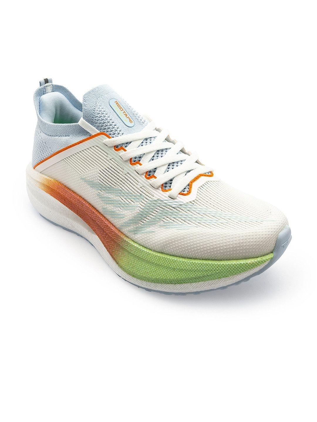 Red Tape Men Textile Running Shoes - Red