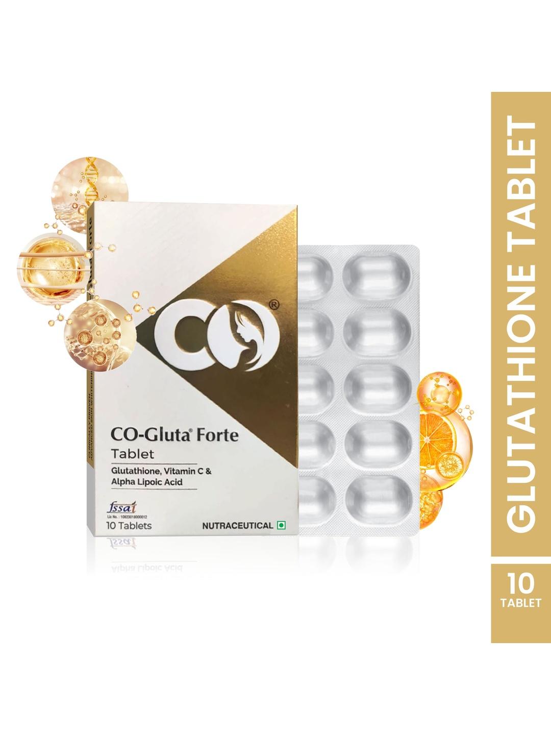 Buy CO LUXURY Glutathione Tablets - 10 Tablets - Skin Supplements for Unisex 42074975
