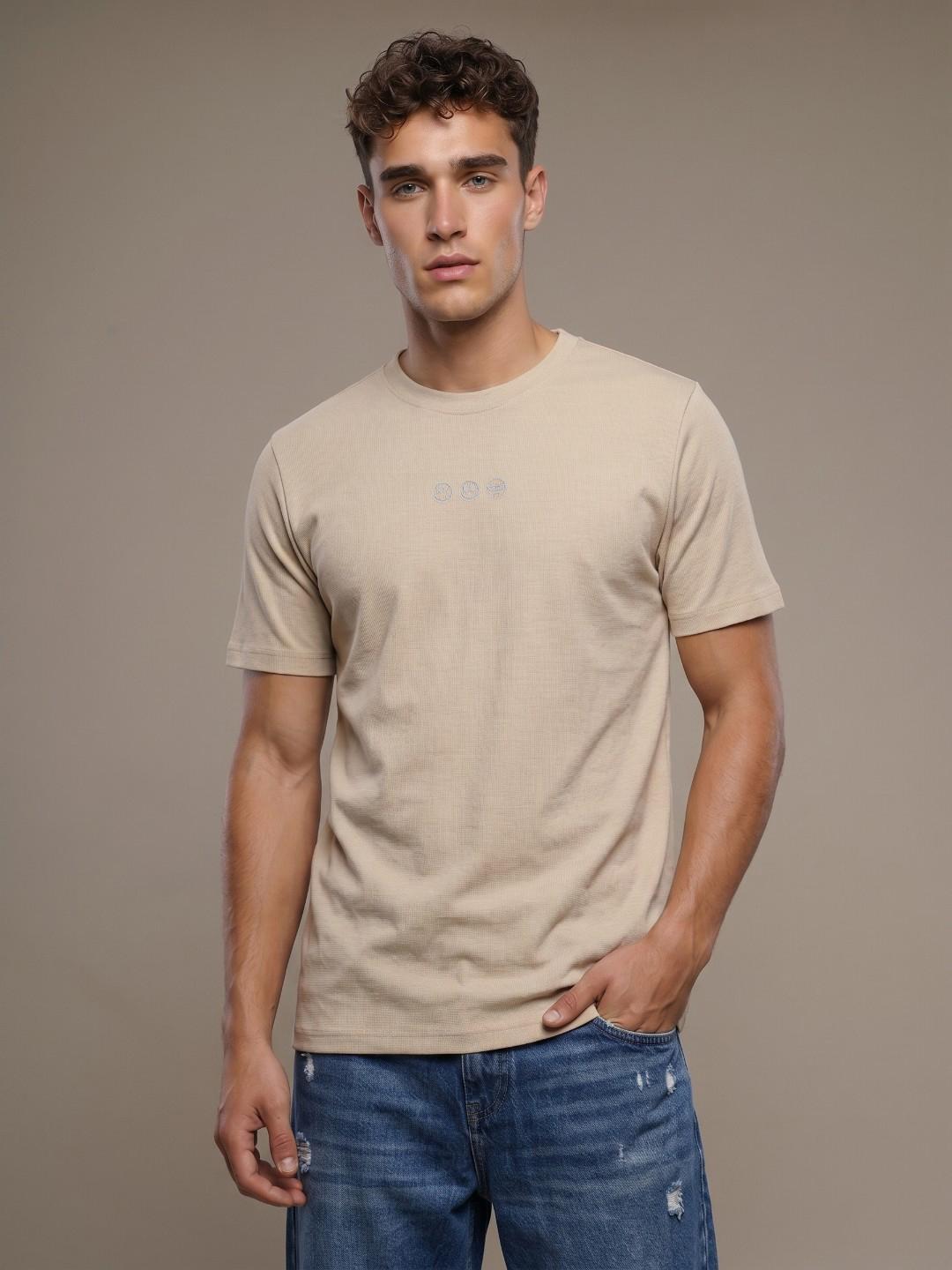 glitchez Graphic Printed Recycled Cotton T-shirt