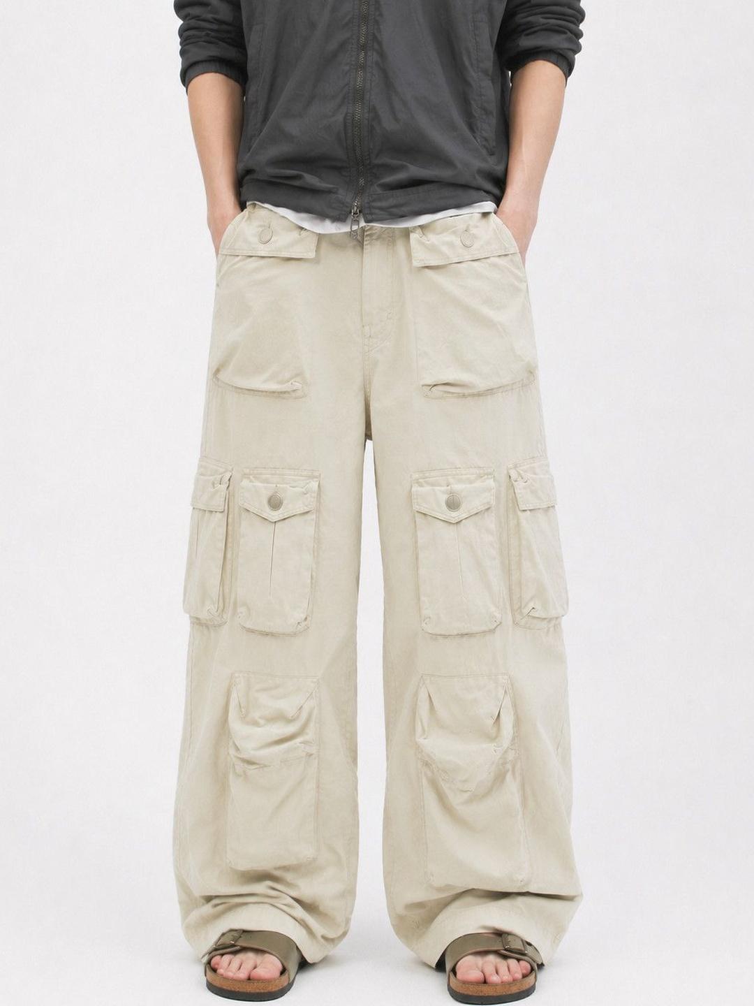 Suo Men Cargos Trousers - Image 1