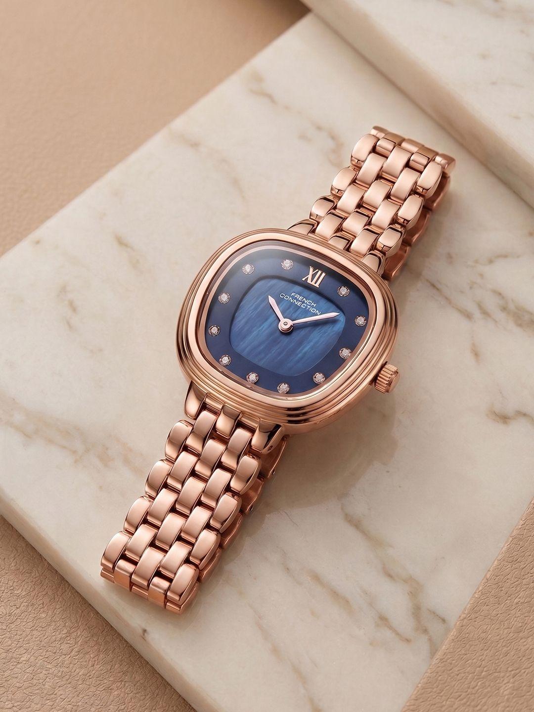 French Connection Women Dial & Stainless Steel Watch FCN0219URGM - Image 1
